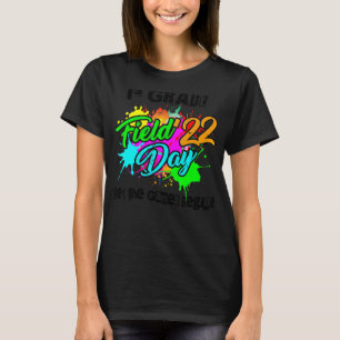 Camiseta Campo Day 2022 First Grade Permitir Que Os Jogos C