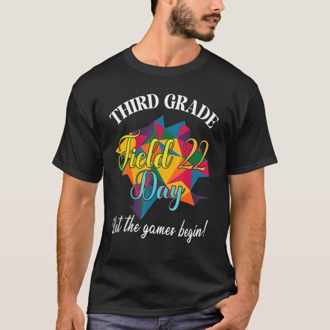 Camiseta Campo de 22 Dias de Professores do Terceiro Grau (Frente)