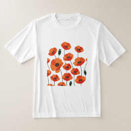 Camiseta Campo de anêmonas