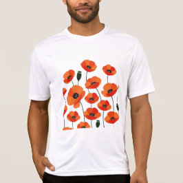 Camiseta Campo de anêmonas