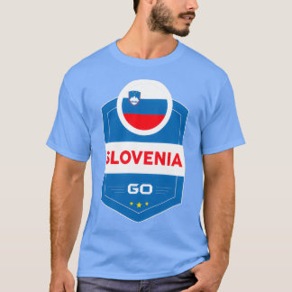 CAMISETA CAMPO DE BANDEIRA ESLOVÊNIA