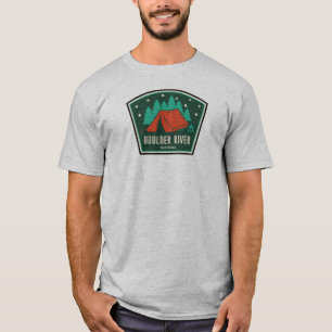 Camiseta Campo de Boulder River Wilderness