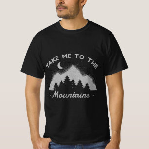 Camiseta Campo de caminhada subindo escoteiros ao ar livre