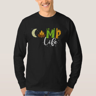 Camiseta Campo de Campo de Vida na Floresta de Verão, Tripl