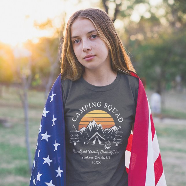 Camiseta Campo de Correspondência Personalizada de Férias d (Criador carregado)