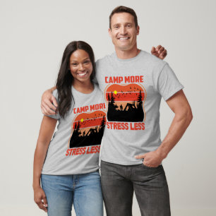 Camiseta Campo de diversão mais stress menos arte em palavr