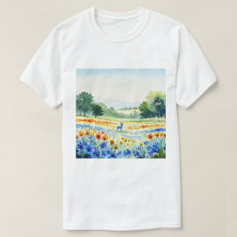 Camiseta Campo de flores