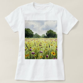 Camiseta Campo de flores