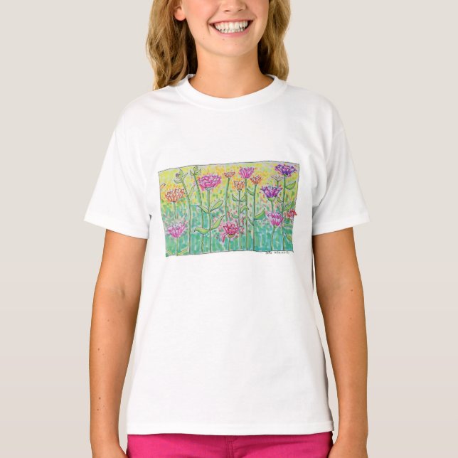 Camiseta Campo de Flores (Frente)