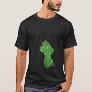Camiseta Campo de Futebol da Guiana