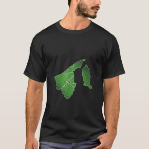 Camiseta Campo de Futebol de Brunei