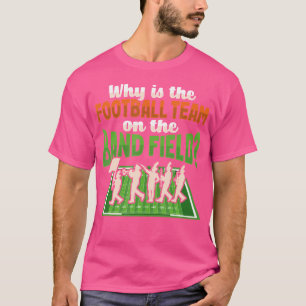 Camiseta Campo De Futebol Ou Design De Campo De Banda Para