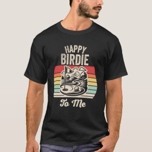Camiseta Campo de Golfe Happy Birdie To Me Vintage