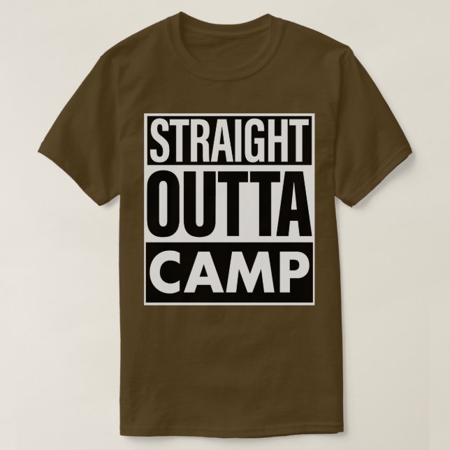 Camiseta Campo de Hetero de Nome do Camp (Frente do Design)