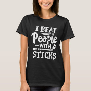 Camiseta Campo de Hóquei Jogador de Hóquei de Campo