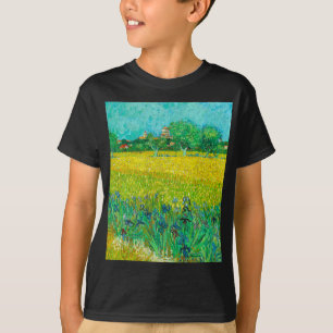 Camiseta Campo de Íris perto de Arles de Van Gogh