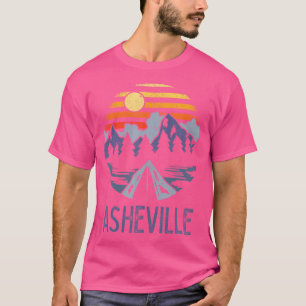 Camiseta Campo de Montanhas Blue Ridge da Carolina do Norte