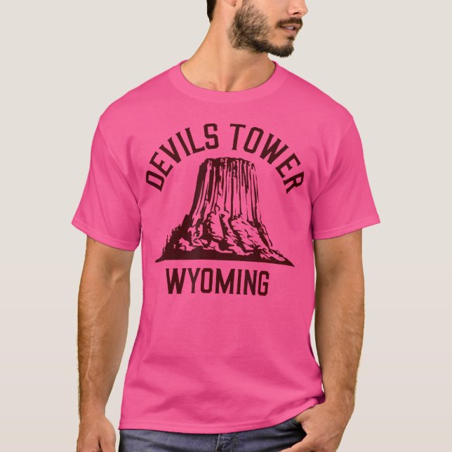 Camiseta Campo de Monumento Nacional da Torre de Retro Devi (Frente)
