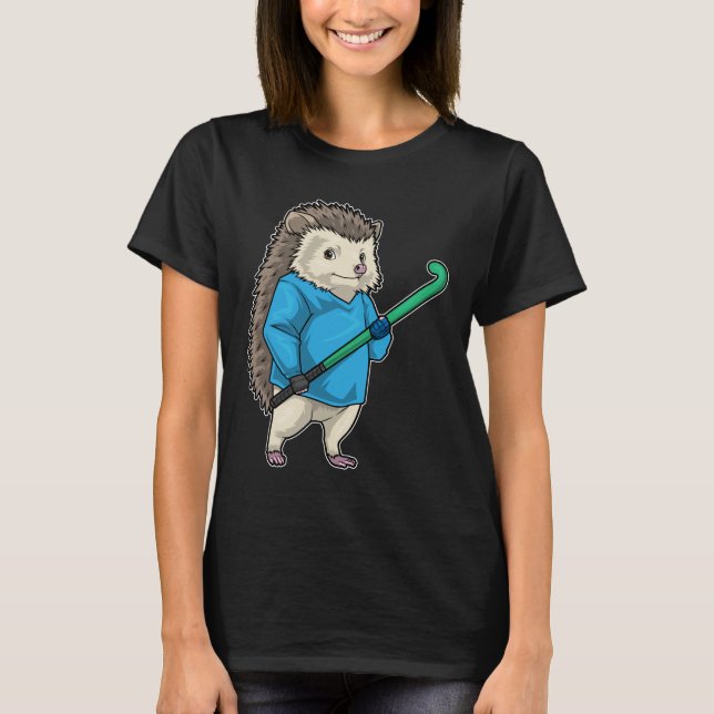 Camiseta Campo de ouriço-cacheiro Hóquei em campo Stick de  (Frente)