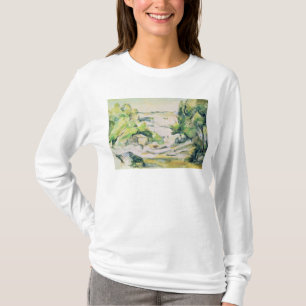 Camiseta Campo de Paul Cezanne em Provence