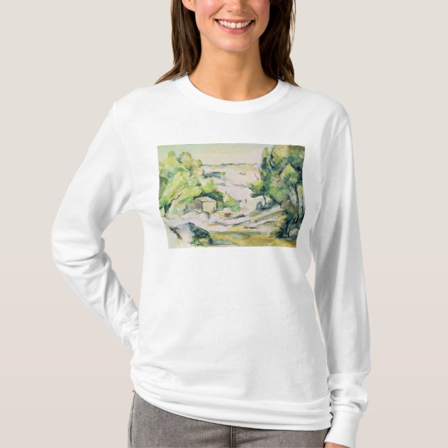 Camiseta Campo de Paul Cezanne | em Provence (Frente)