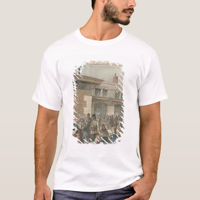 Camiseta Campo de refugiados judaico (Frente)