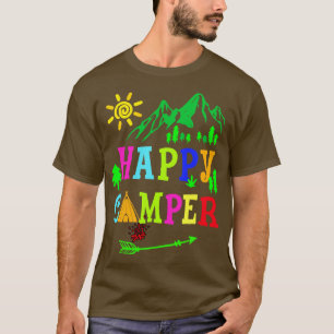 Camiseta Campo de Seta Feliz de Verão Campos Homens Mulhere