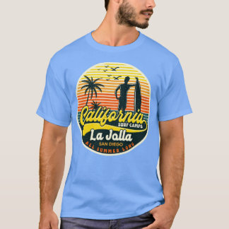 Camiseta Campo de Surf da Califórnia La Jolla