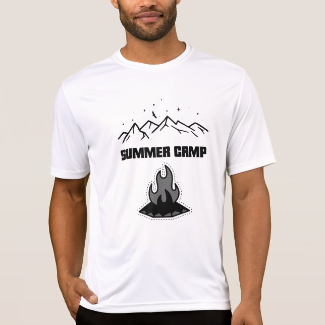 Camiseta Campo de verão (Frente)
