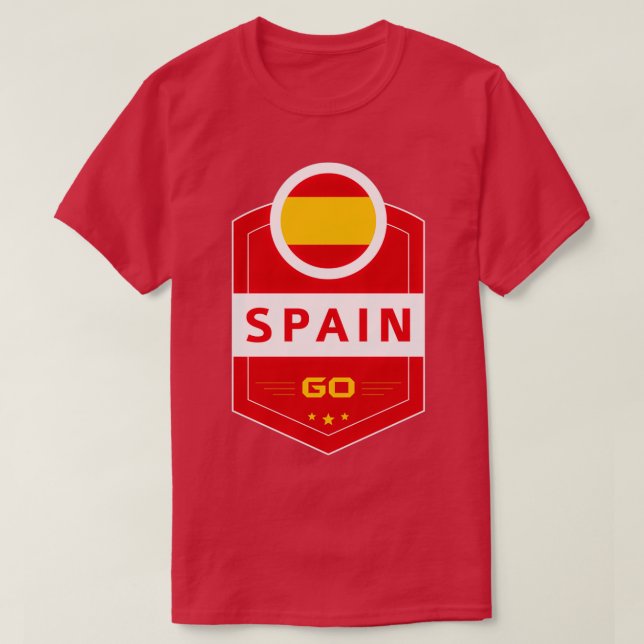 Camiseta CAMPO espanha (Frente do Design)