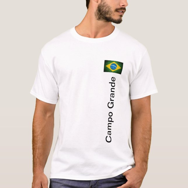 Camiseta Campo Grande Brasil (Frente)