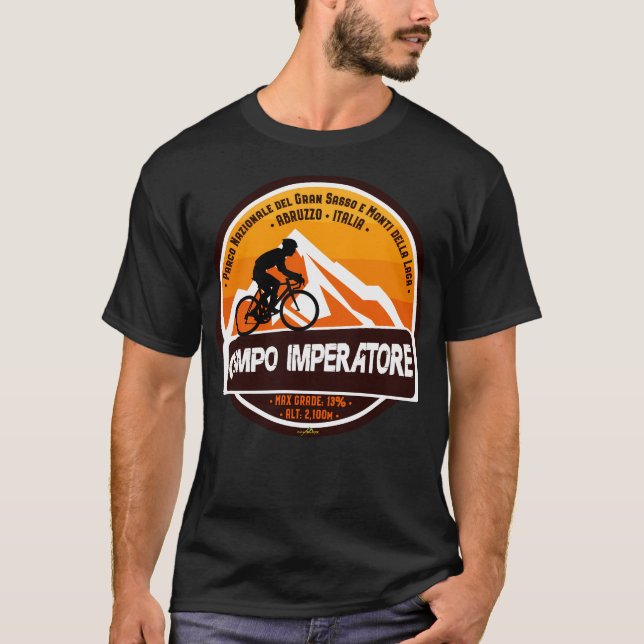 Camiseta Campo Imperatore Itália Abruzzo Cycling 01 (Frente)