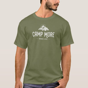 Camiseta Campo Mais Preocupado Menos