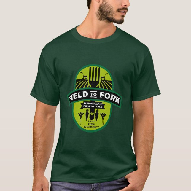 Camiseta Campo para Fork (Frente)