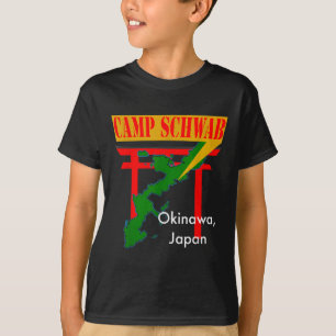 Camiseta Campo Schwab, Nago, Okinawa, Japão