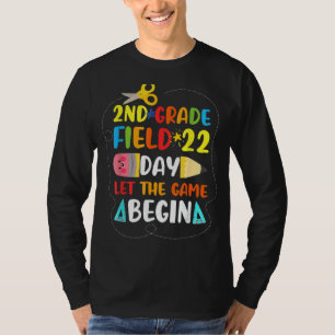 Camiseta Campo segundo 22 Dias Permite Que Os Jogos Comecem
