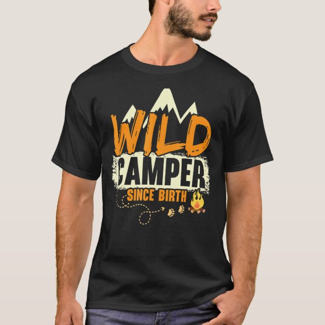 Camiseta Campo Selvagem Desde Campanha De Nascimento Campin (Frente)