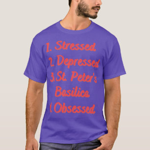 Camiseta Camponeses de Rua Deprimida em Estresse Basilica