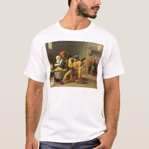 Camiseta Camponeses que fazem a música em uma pensão,