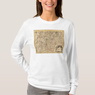 Camiseta Campos de batalha e estradas franceses
