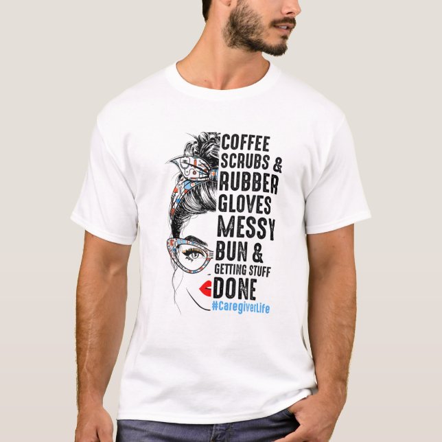 Camiseta Campos De Café E Luvas De Borracha Nur (Frente)