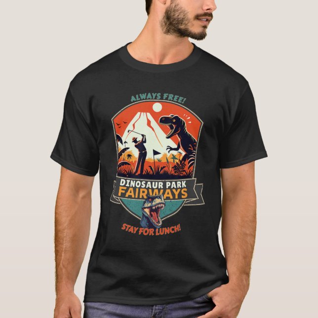 Camiseta Campos de Dinosaur Park (Frente)