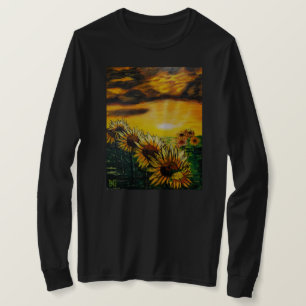 Camiseta Campos de Girassóis DG Paintings
