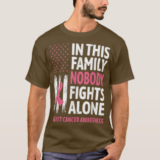 Camiseta Campos de Suporte da Família de Consciência do Can
