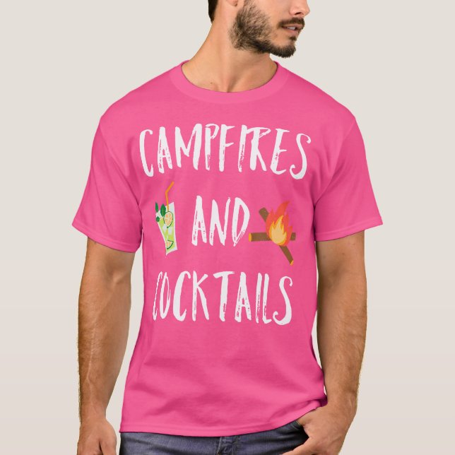 Camiseta Campos E Cocktails Ao Ar Exterior (Frente)