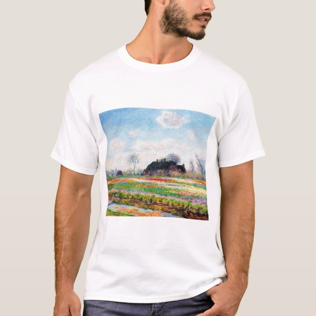 Camiseta Campos Tulip nos Países Baixos, Monet (Frente)