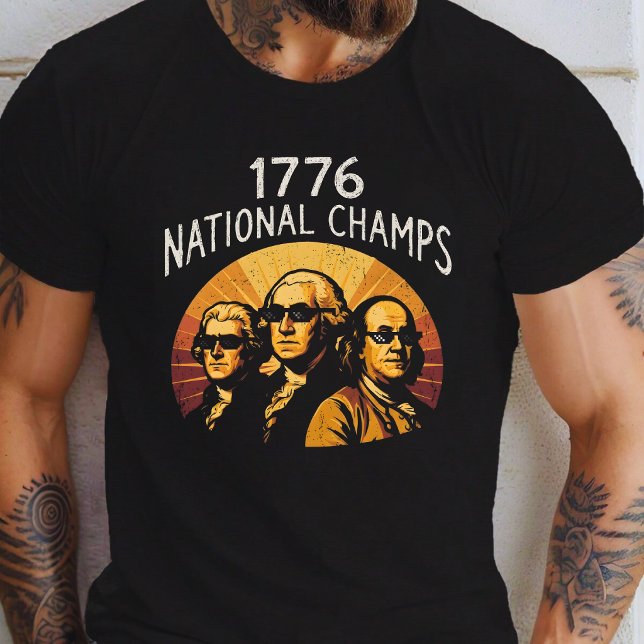 Camiseta Camps Nacionais de 1776 (Criador carregado)