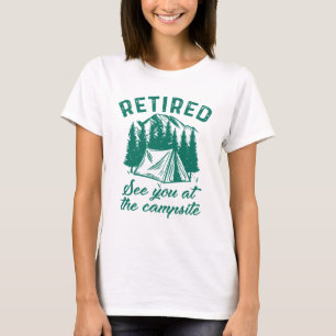 Camiseta Campsite aposentado