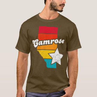 Camiseta Camrose Alberta Canada Vintage angustiou Souvenir