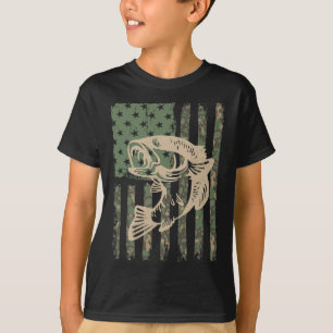 Camiseta Camuflagem Bandeira EUA Boca Grande Byss Pesca 1